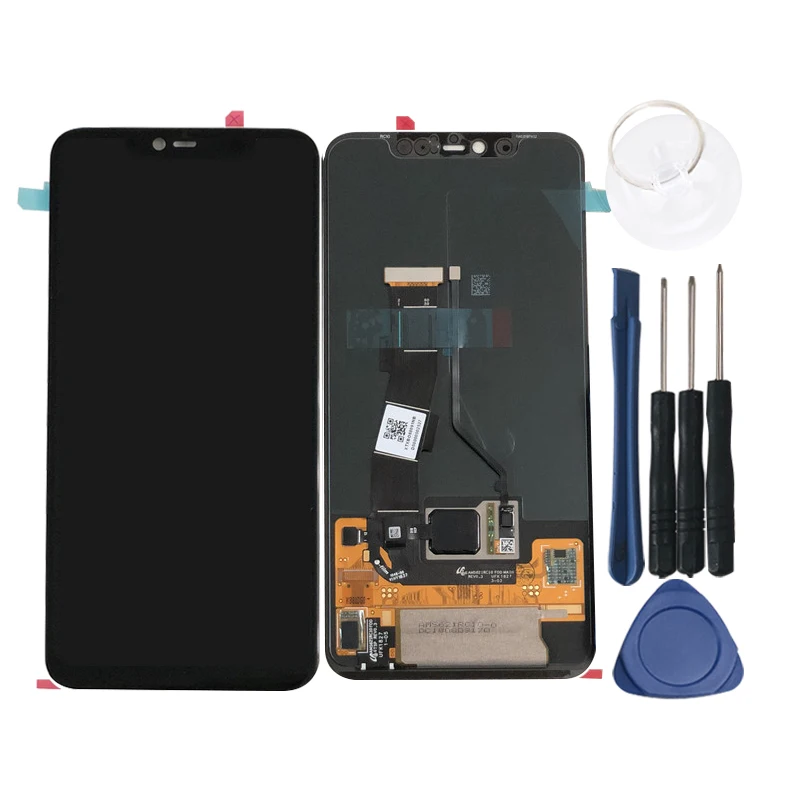 M& Sen для 6,2" Xiao mi 8 Pro mi 8 Pro Встроенный экран с отпечатком пальца Amoled ЖК-дисплей+ сенсорная панель Digiziter