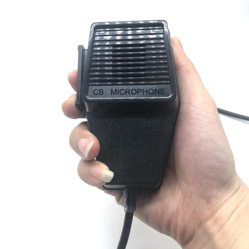 

Handheld CM4 CB Radio Speaker Mic Microphone for Uniden Auto Cobra 18 WX ST II 19 DX IV 25 LTD Radio Walkie Talkie Microphone