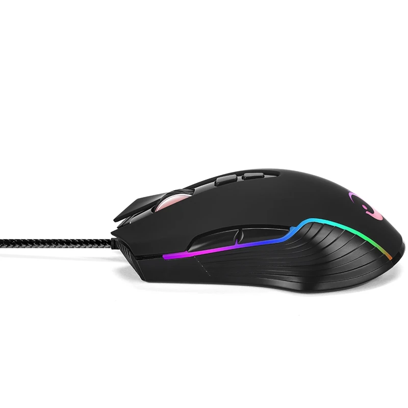 Игровая мышь Redragon Usb 10000 точек/дюйм 9 Кнопок эргономичный дизайн для настольного