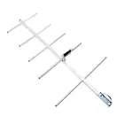 Антенна HYS UHF 400-470 МГц Yagi, усиление 9 дБи, 100 Вт, базовая станция, антенна для BaoFeng, Kenwood, Motorola, радиоретранслятор, мобильное радио