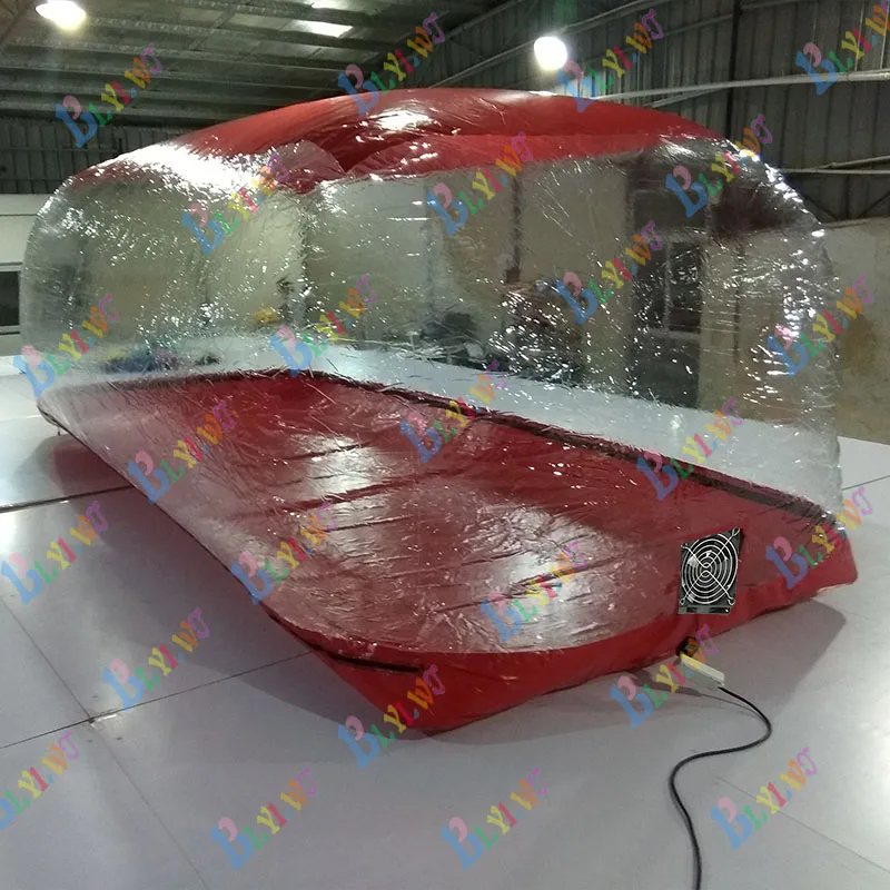 ПВХ открытый Крытый надувной автомобиль капсула крышка палатки надувной пылезащитный прозрачный шатер автомобиля витрина