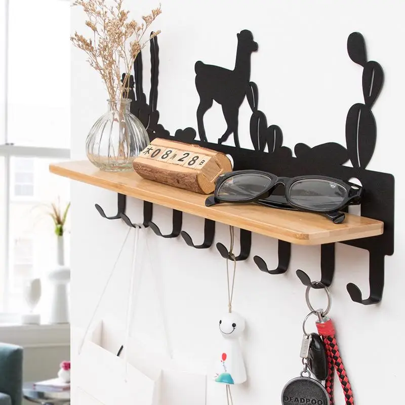 Практичные серии Desert Journey металлические крючки настенная полка для ключей