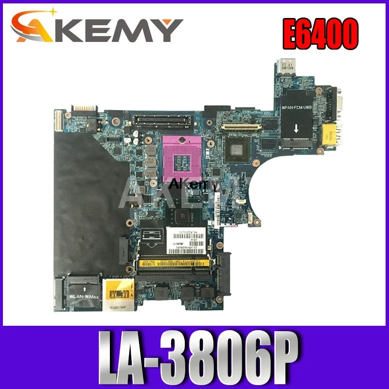 

CN-0K543N JBL01 LA-3806P For DELL Latitude E6400 Laptop Motherboard System Board Nvidia 256MB Mainboard full test