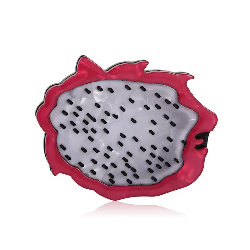 Blucome Vivid Pitaya Dragon броши в форме фруктов булавка женская детская одежда аксессуары