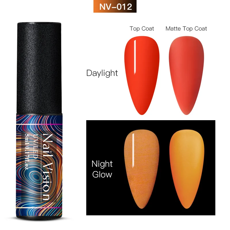 Nail Vision 5 мл УФ-гель для ногтей светящийся в темноте флуоресцентный неоновый светящийся Гель-лак светодиодный неоновый светящийся цвет Гель-лак для ногтей - Цвет: EES07747
