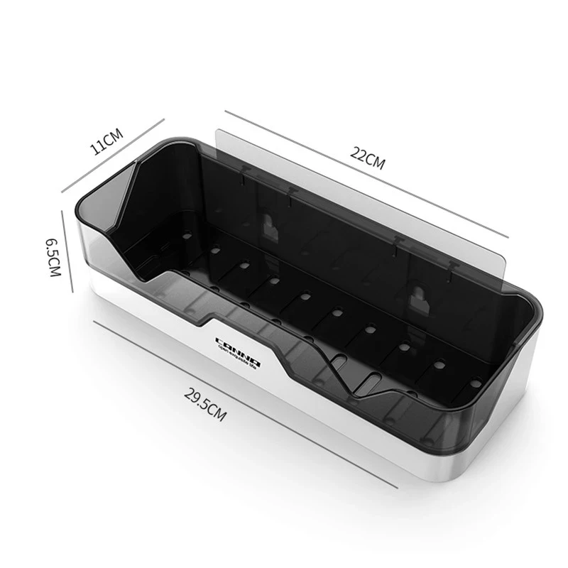 

Bathroom Shelf WC Shampoo Holder Shower Shelves Wall Mount Kitchen Storage Basket Cosmetic Rack Home Organizer Bath Accessories