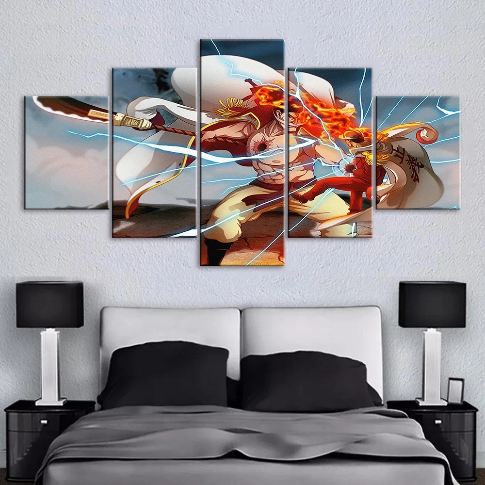 

HD печать домашний декор цельный Холст Картина японское аниме настенный плакат современные модульные картины для гостиной рамки