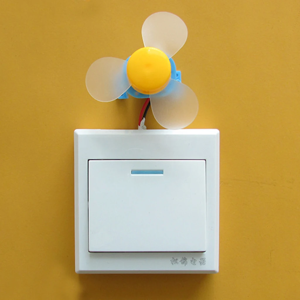

Busy Board DIY Accessory Switch Fan Montessori Developmental Toy for Kids 3+