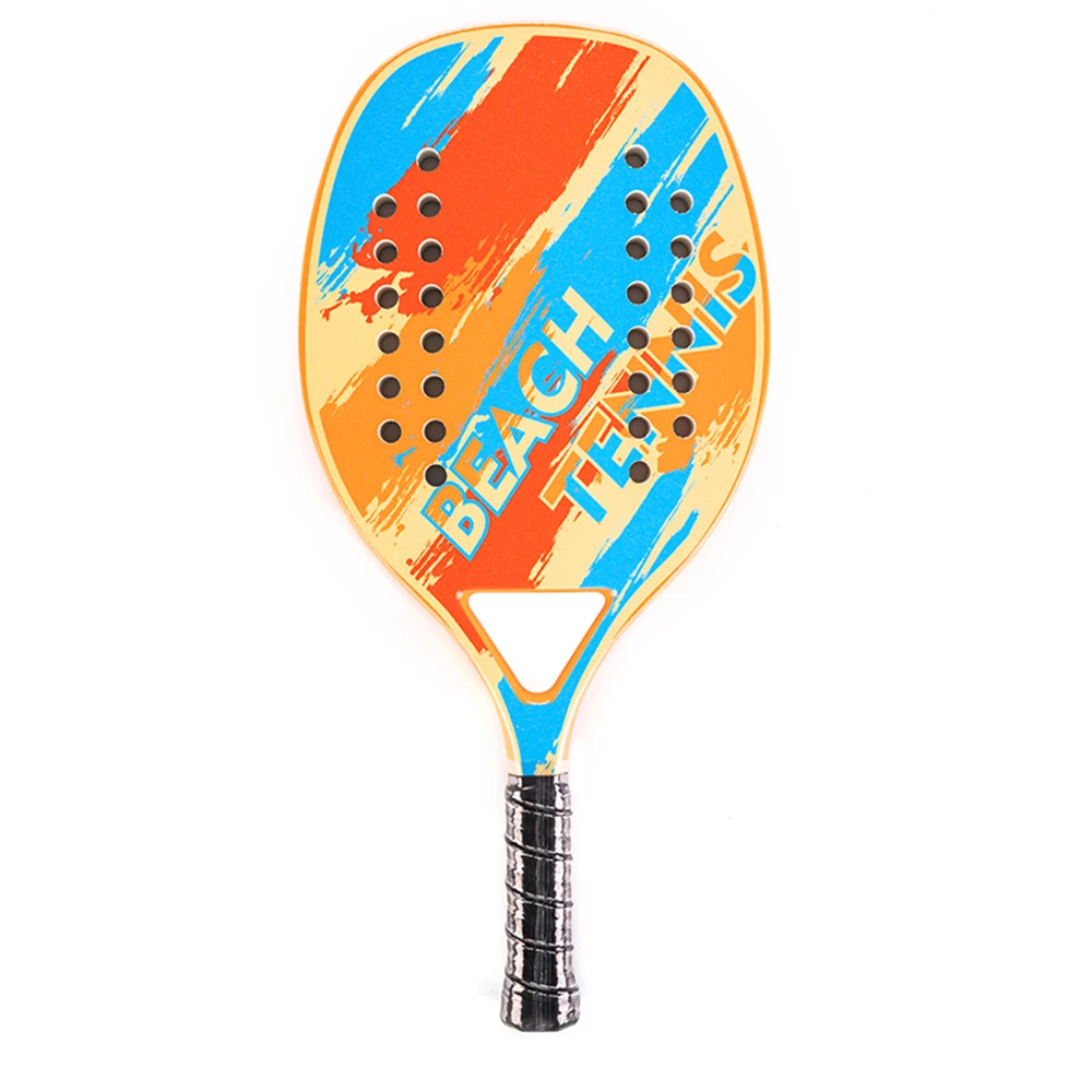 Camewin New Professional Full Carbon Beach Tennis Paddle Racket Raqueta For Adult With Bag-40 | Спорт и развлечения
