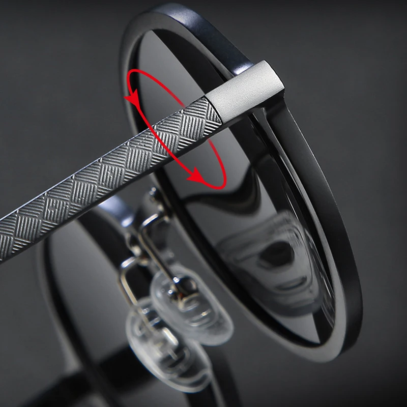 

Aluminum-magnesium alloy frame polarized sunglasses men and women fashion classic design UV400 outdoor driving sunglasses