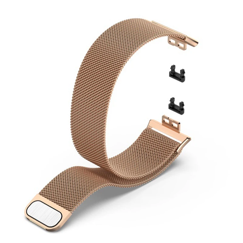 Magnetic Loop Strap For Huawei Watch FIT Strap Accessories stainless steel metal bracelet Huawei Watch fit 2021 Strap