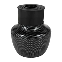 newest 28 48mm motorcycle air filter high quality carbon fiber replacement filter for 150cc 250cc atv quad moped scooter go kart