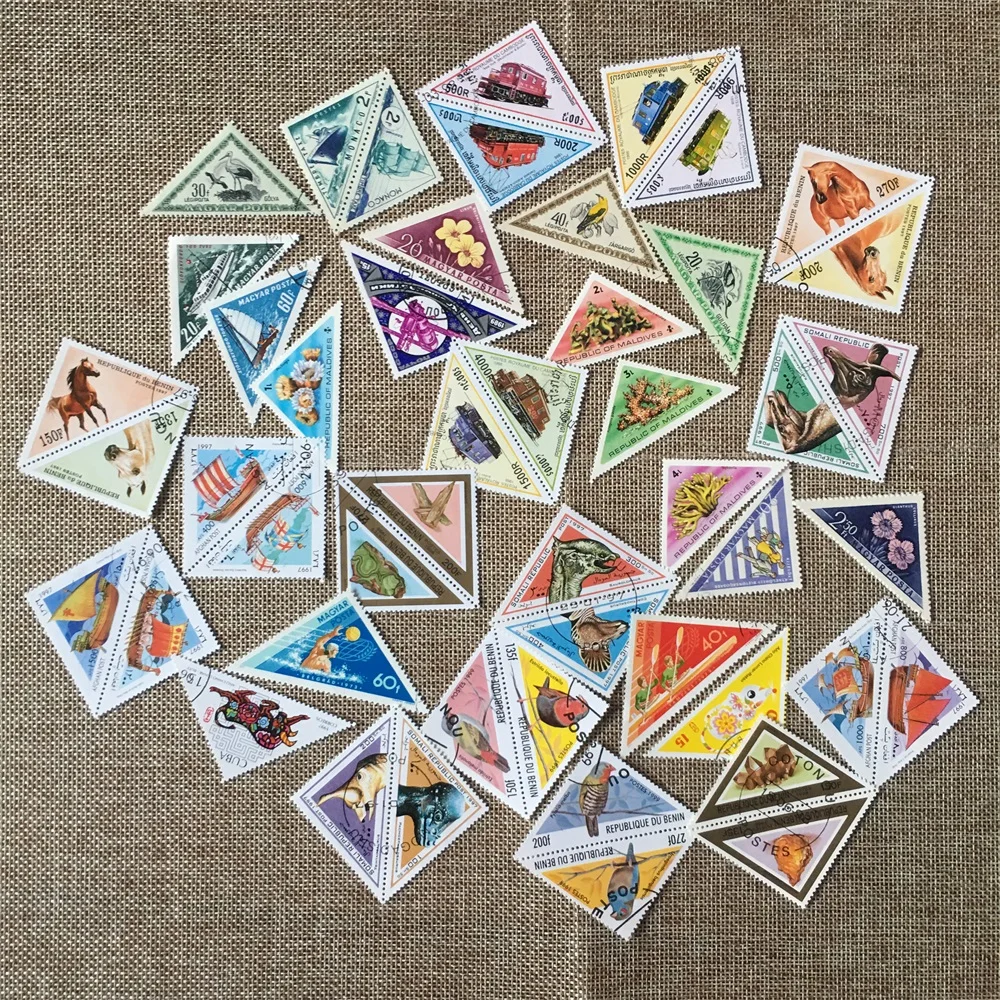 50 шт./упак. трехугольные формы все отличаются от многих стран не повторите