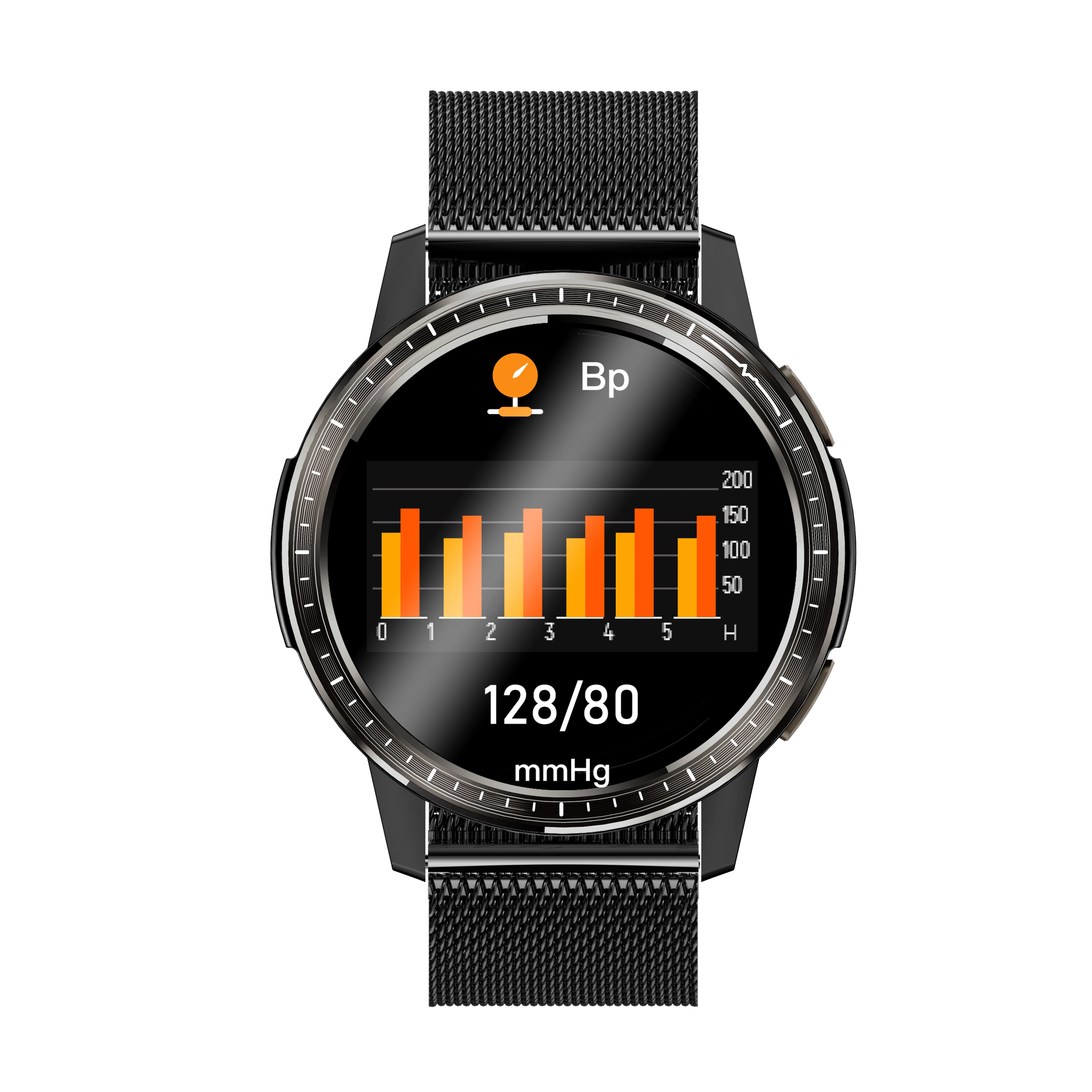 

H9 Smart Watch Men Fitness Tracker Body Temperature Monitoring ECG Blood Pressure Heart Rate Oxygen Smartwatch For Android IOS