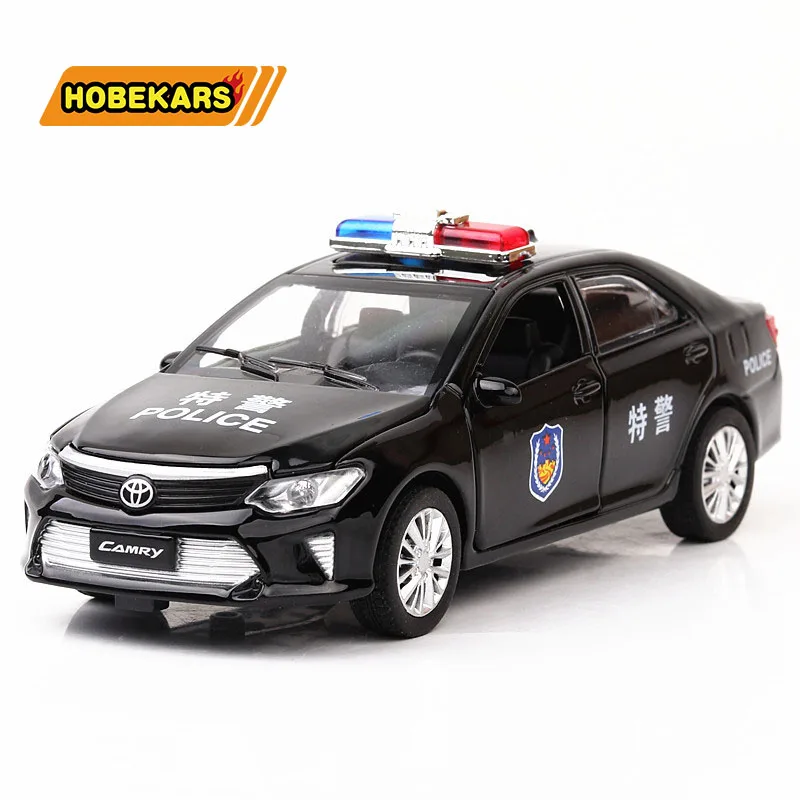 Модель автомобиля из металлического сплава литая полиция 1/32 год|Наземный