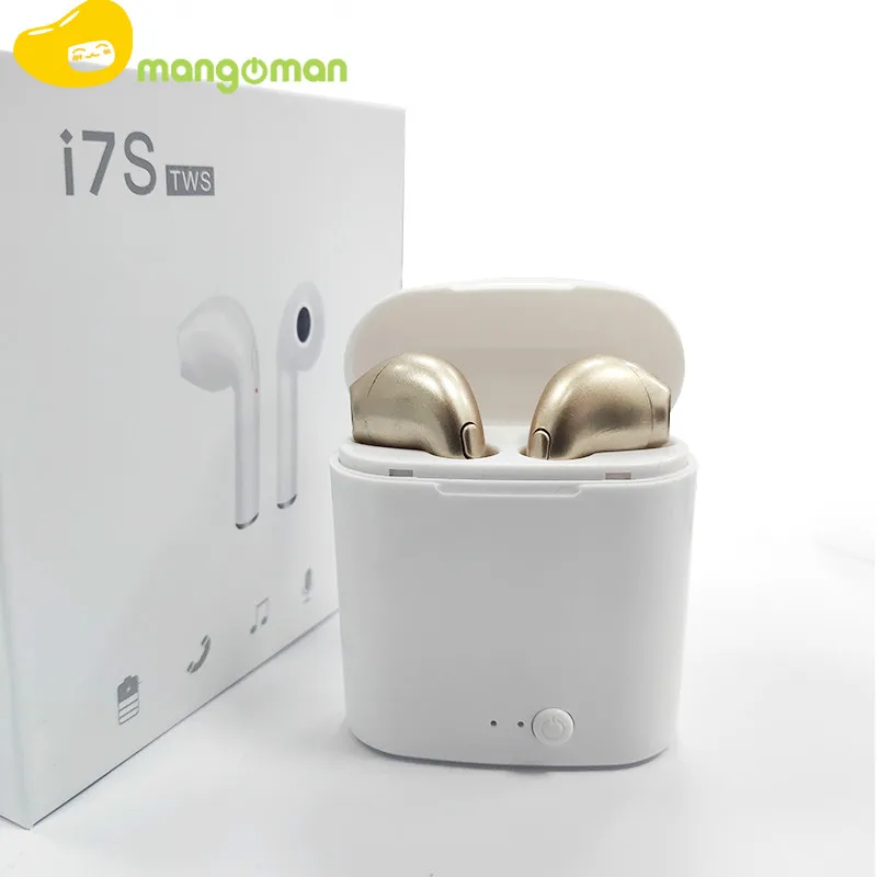 Mangoman i7s Tws беспроводные bluetooth-наушники bluetooth-гарнитура наушники зарядный чехол для