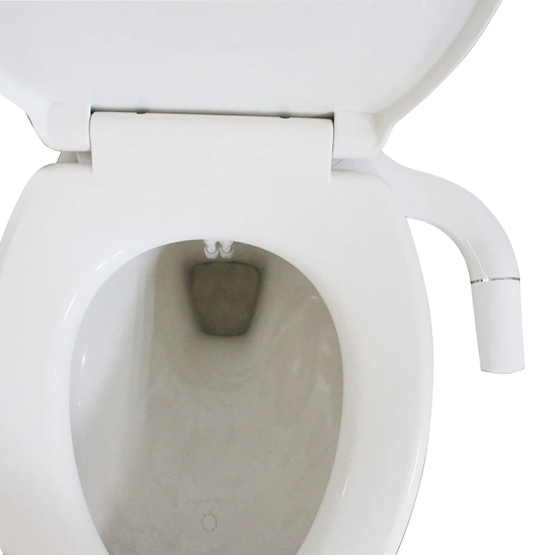 

Bidet Attachment Ultra-Slim Toilet Seat Dual Nozzle Adjustable Water Pressure