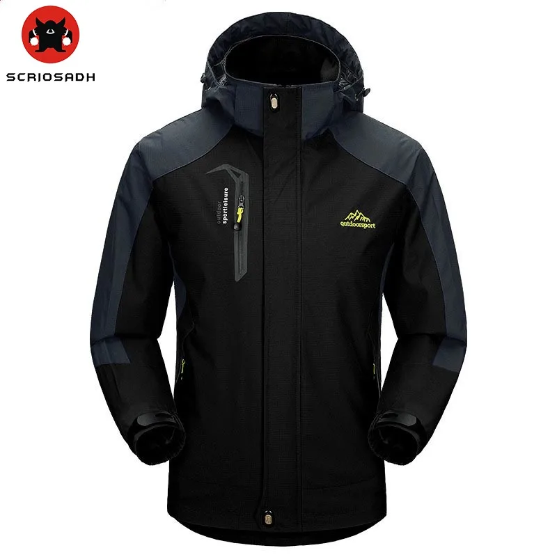 

Ветровка с мягкой оболочкой для мужчин и женщин, Водонепроницаемая дышащая куртка с капюшоном для кемпинга, скалолазания, рыбалки, уличная ...