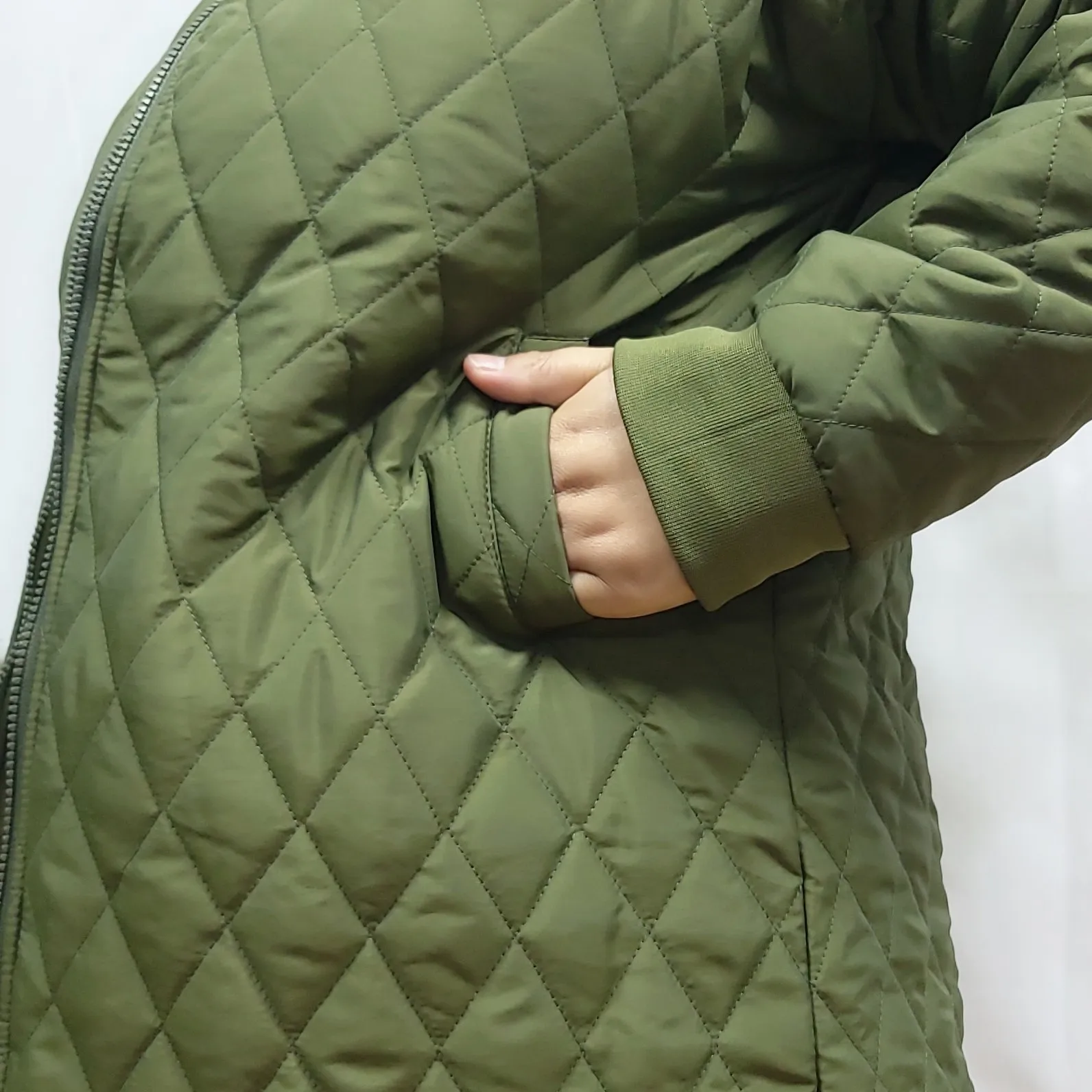 

Winter Coats For Woman Plus Size Full Sleeve Anti-static Zipper Long Parka Jacket Women Women's Coat