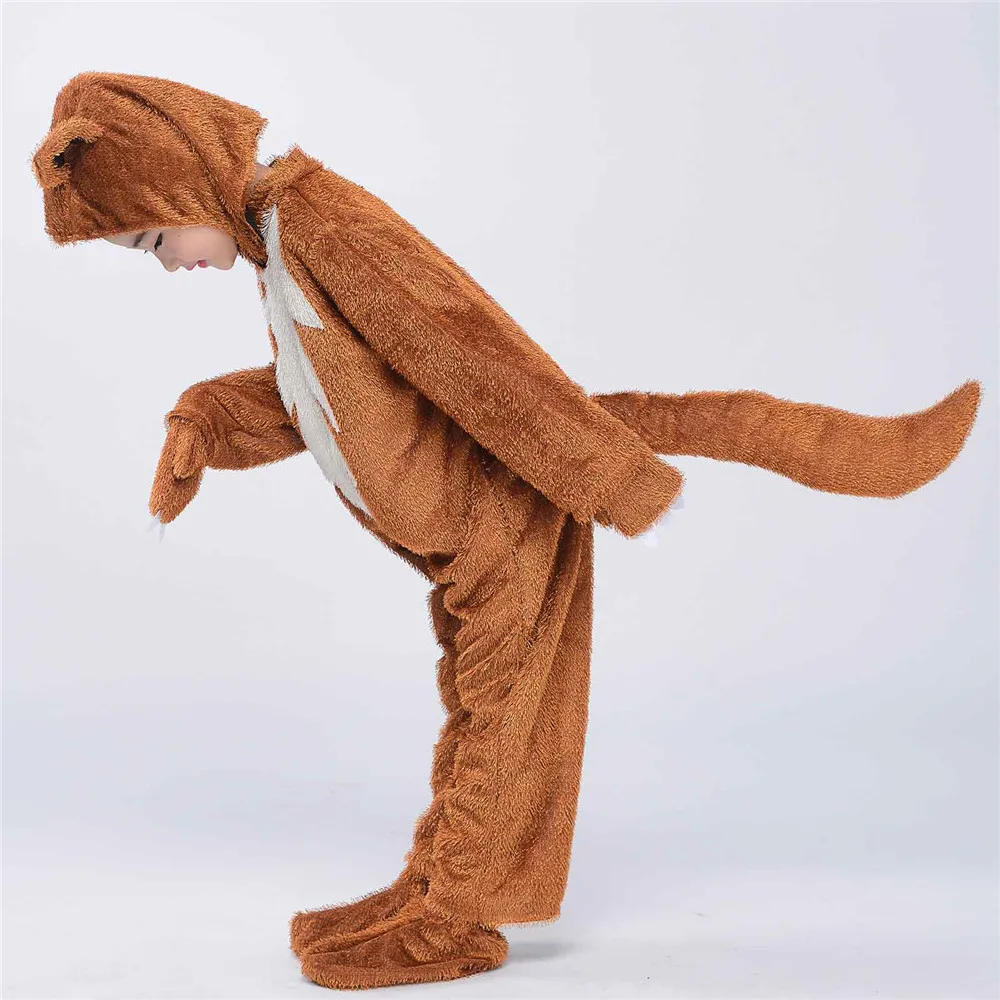 Детское нарядное платье для Хэллоуина с изображением животных комбинезон щенков