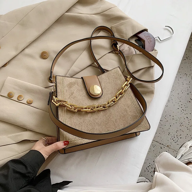 

Autumn and winter chain handbags 2020 new trendy fashion one shoulder messenger underarm bag ladies high quality PU tote bag