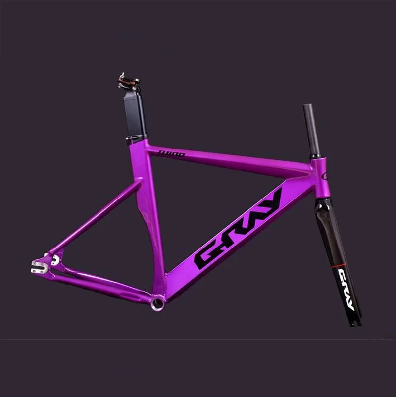 Рама для велосипеда Fixie 52 см 56 рама из алюминиевого сплава Фиксированная с