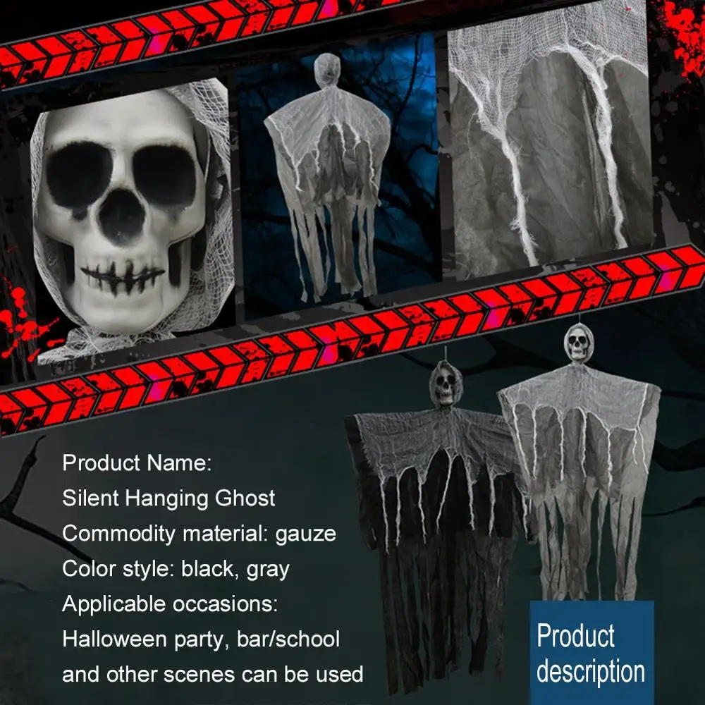 Хэллоуин Tricky Ghost Festival Horror Props Room Escape дом с привидениями подвесной реквизит для