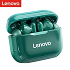 Беспроводные наушники Lenovo LP1, спортивные водонепроницаемые Bluetooth наушники, 300 мАч, зарядное устройство, HIFI стерео наушники с микрофоном