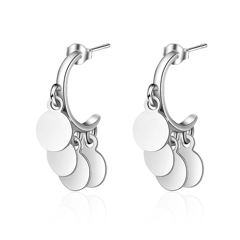 

Серьги-Крючки женские из серебра 925 пробы