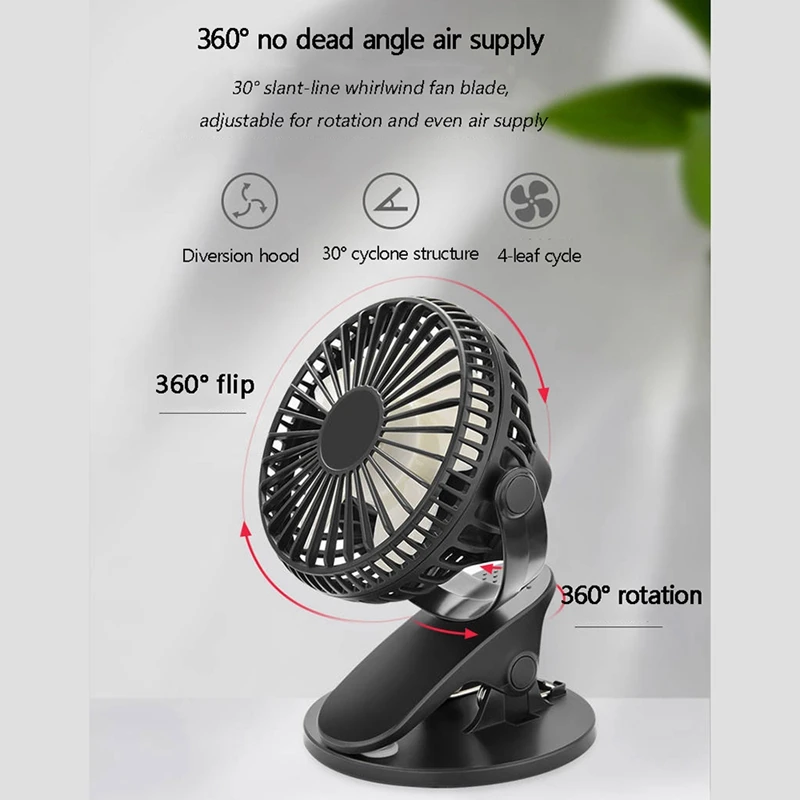 

Top Deals New Portable Handheld Small Fan New Clip USB Fan Charging Desktop Mini Portable Desktop Fan Desktop Outdoor