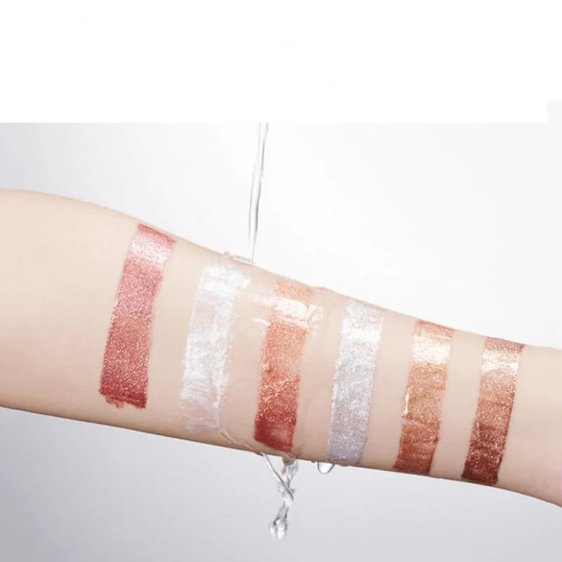 Streamer Flashing Liquid Eye Shadow Makeup Not Easy to Remove Smudge |