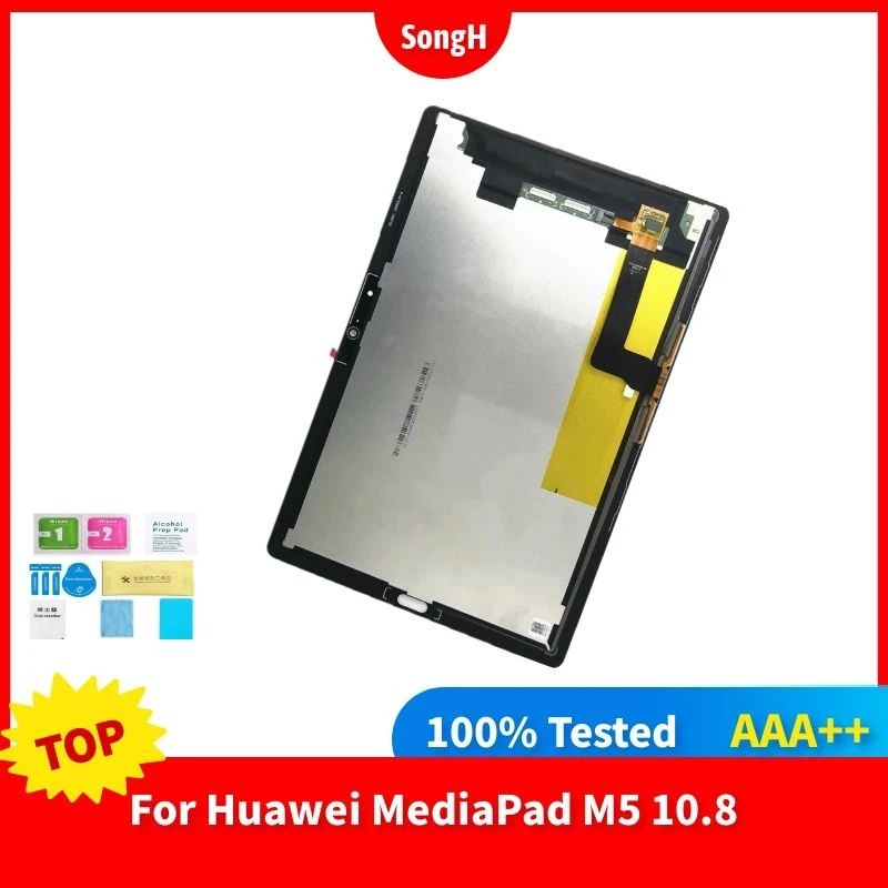 

Новинка 10,8, ЖК-дисплей для Huawei MediaPad M5 CMR-AL09, панель дисплея с сенсорным экраном, дигитайзер, датчик