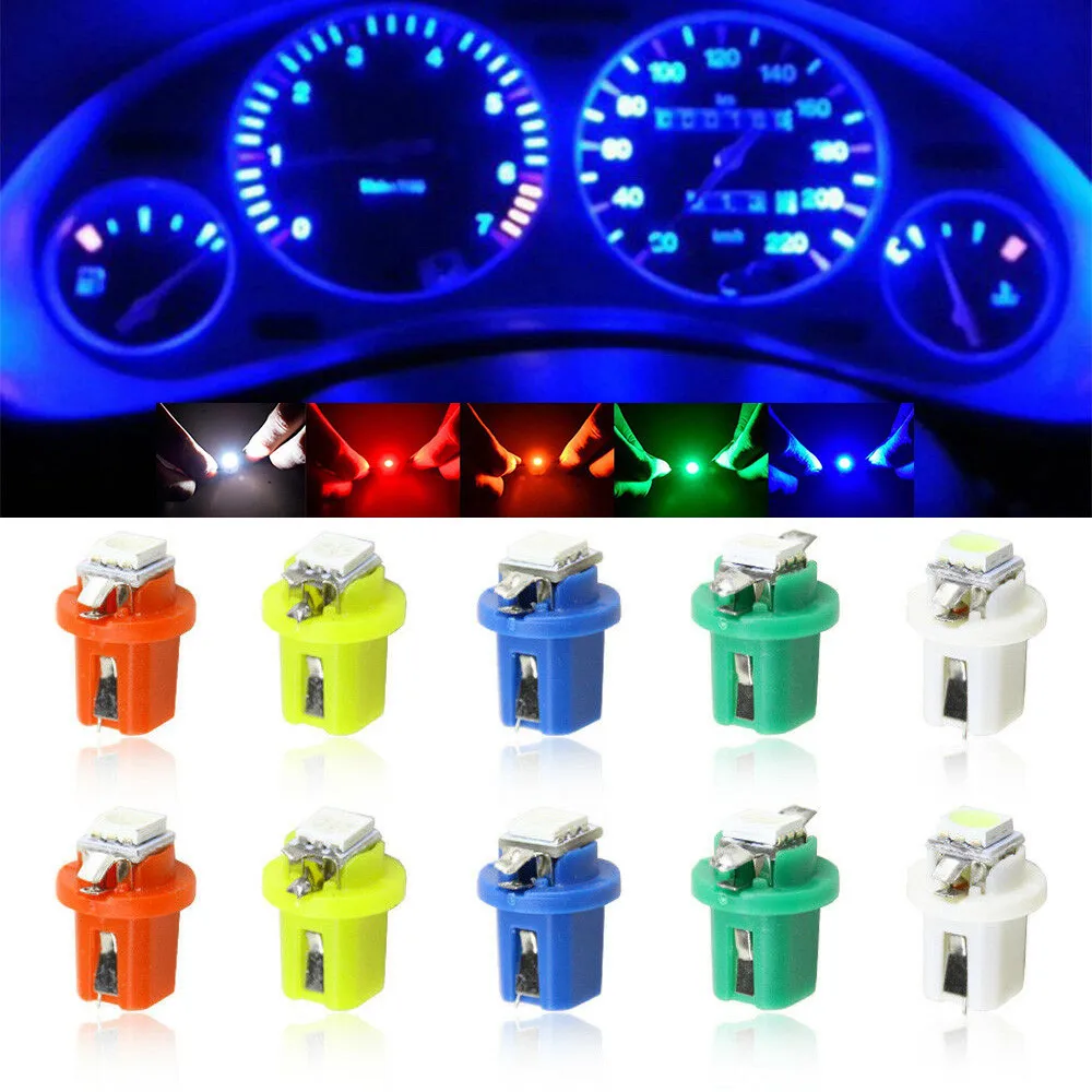 10X T5 B8 5D-5050smd светодиодная лампочка освещения приборов широкий