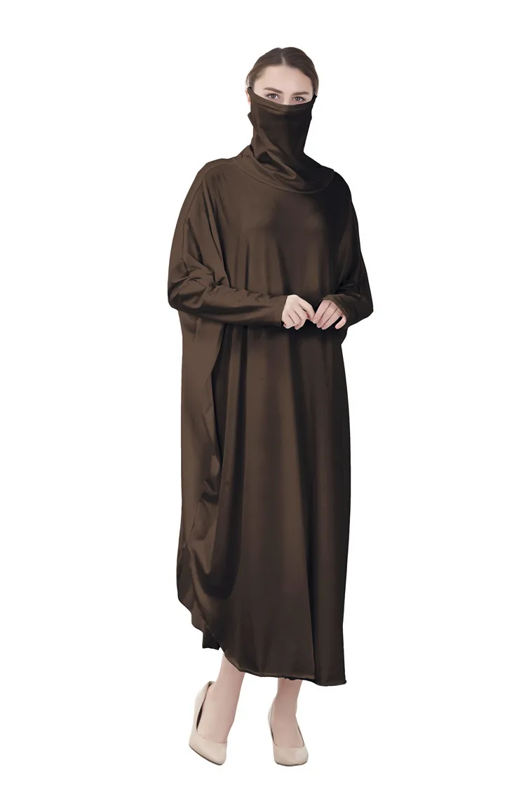 Рамадан мусульманская Паранджа абайя Женская молитвенная Одежда Мусульманский