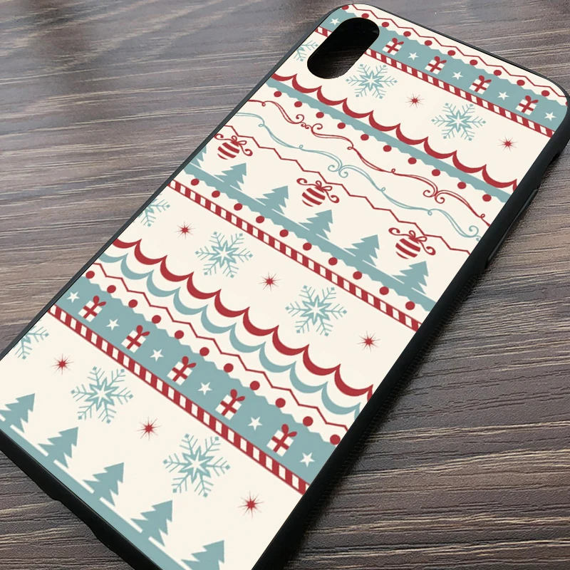 Мультяшный Рождественский мягкий чехол для телефона из ТПУ iPhone 11 Pro Max X XS XR 8 7 6 5 s