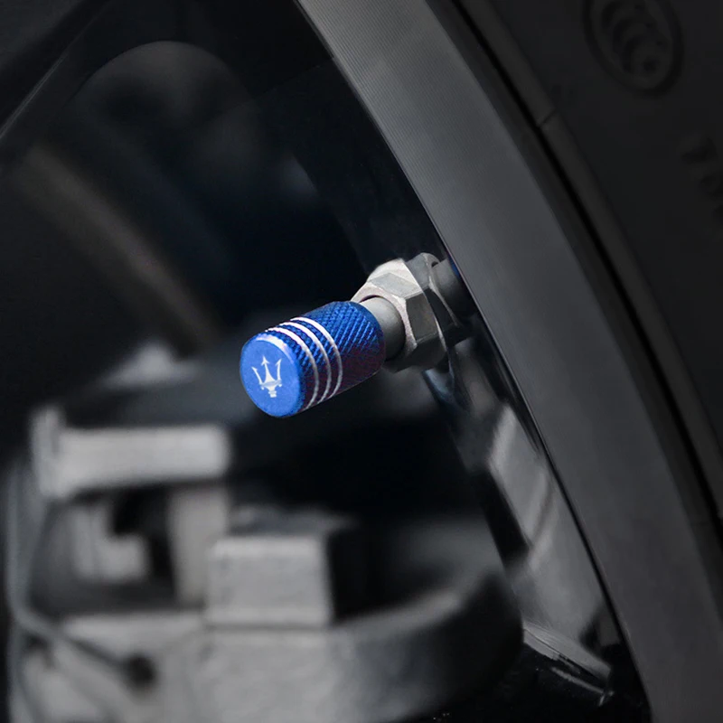 4 шт. металлическое приспособление в Алюминий сплав шин вентиль крышка