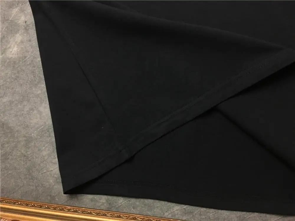 Мужская Летняя облегающая футболка marcelo barrett с чернильным принтом и круглым