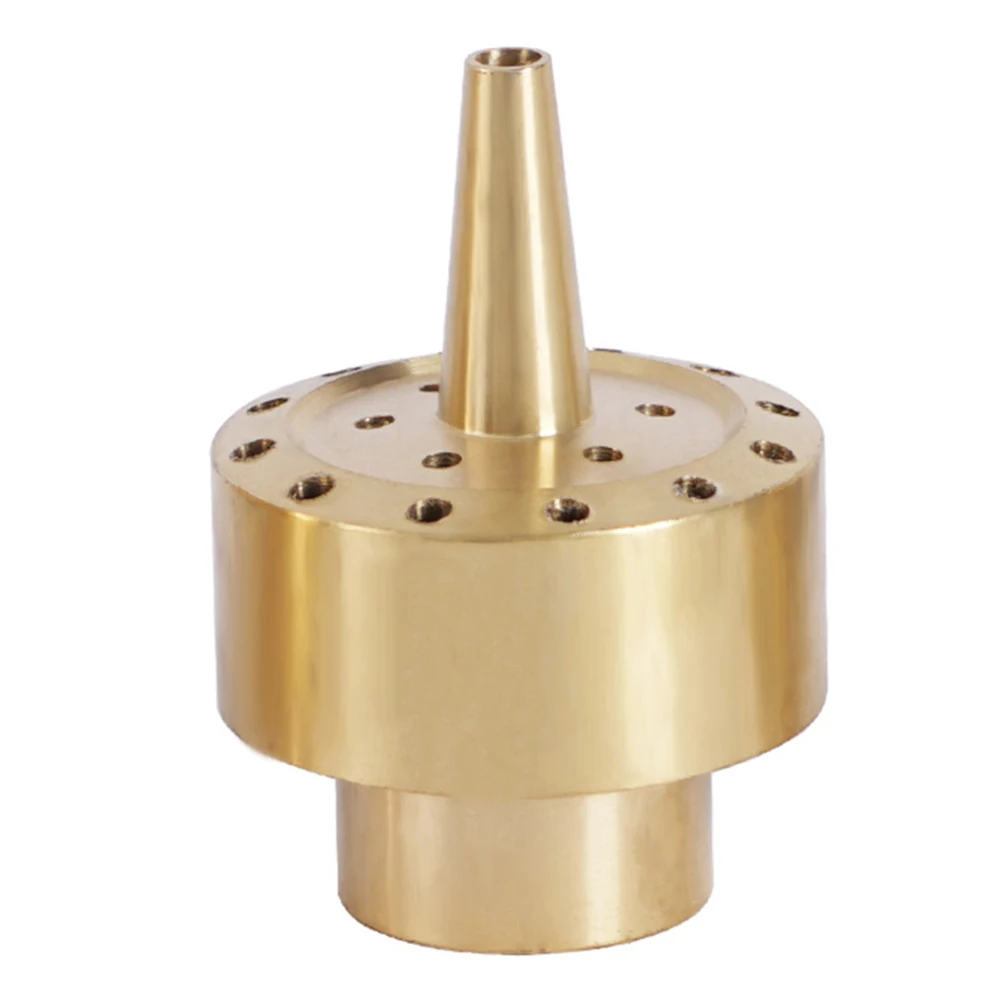 

Brass Blossom Water Fountain Nozzle Spray Pond Sprinkler Head For Garden Waterscape Landscape In Stock