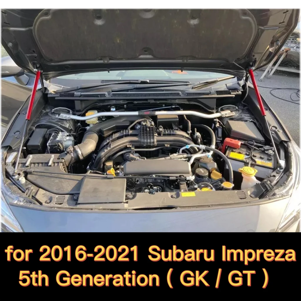 

Struts for Subaru Impreza 5th GK GT Hatchback 2016-2021 Front Bonnet Hood Damper Modify Lift Supports Gas Spring Shock Absorber