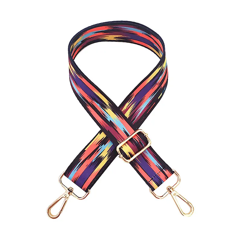 Ремешок для сумки через плечо Радужный цвет Сменный ремень для сумки регулируемый ремень Декоративная Сумка ручка Diy сумка аксессуары