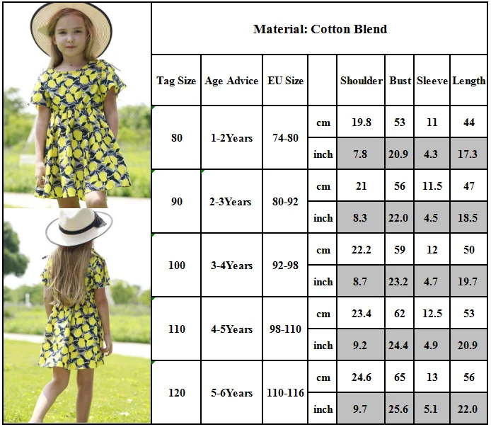 

Baby Girls Casual Floral Print Dress Kids Short Sleeve Round Neck Summer Swing Mini Vestidos
