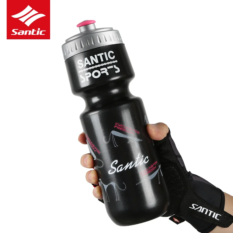 

Santic Bicycle Water Bottle Portable Leak-Proof Cycling Water Bottle for MTB Road Bike Sport Drink Kettle 500ML