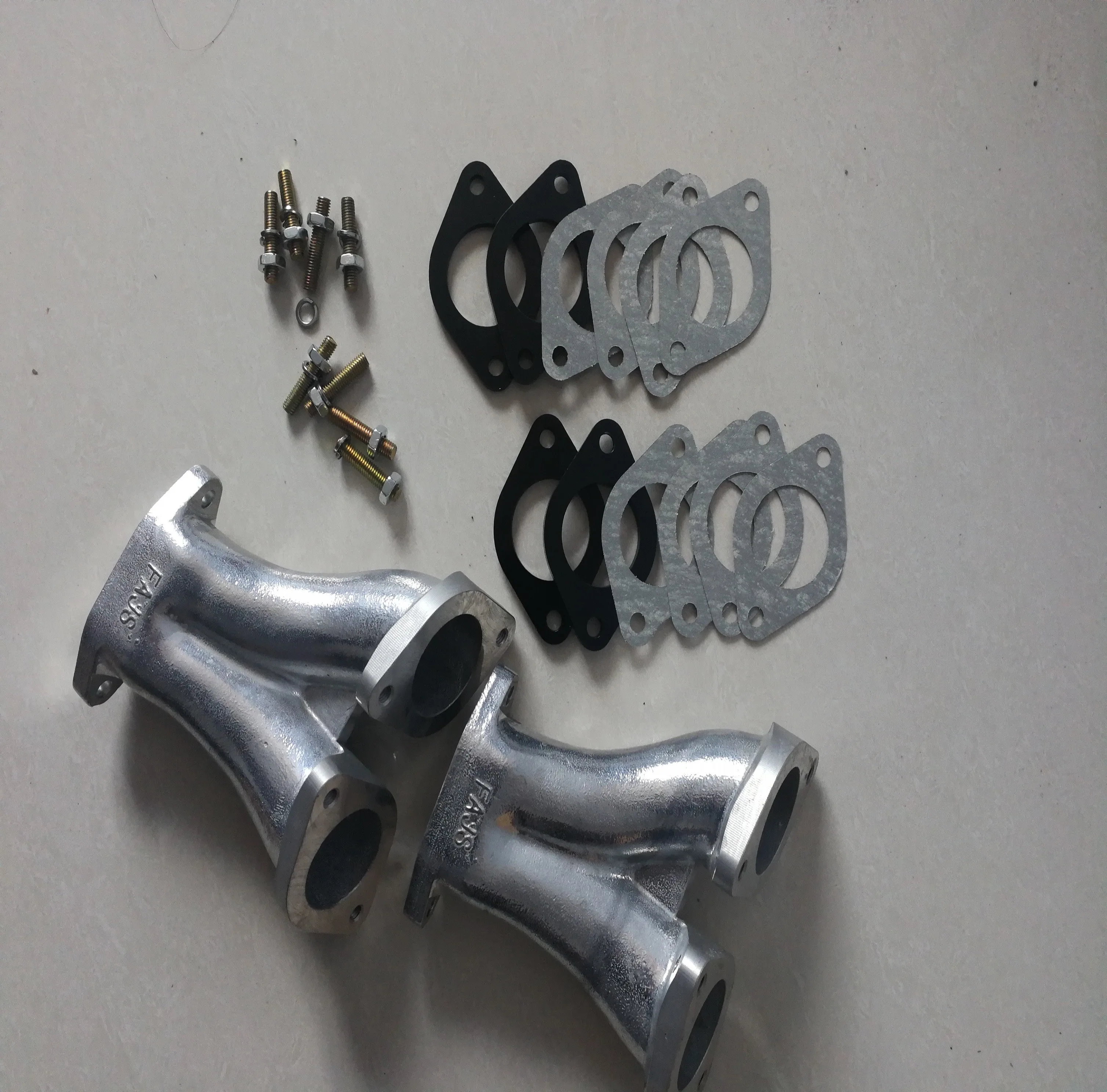 SherryBerg FAJS/EMPI/WEBER/DELLORTO IDF/DRLA TWIN 40/44 CARBS CLASSIC для VW TYPE 1 CSP Впускной набор коллектора + GASEKTS