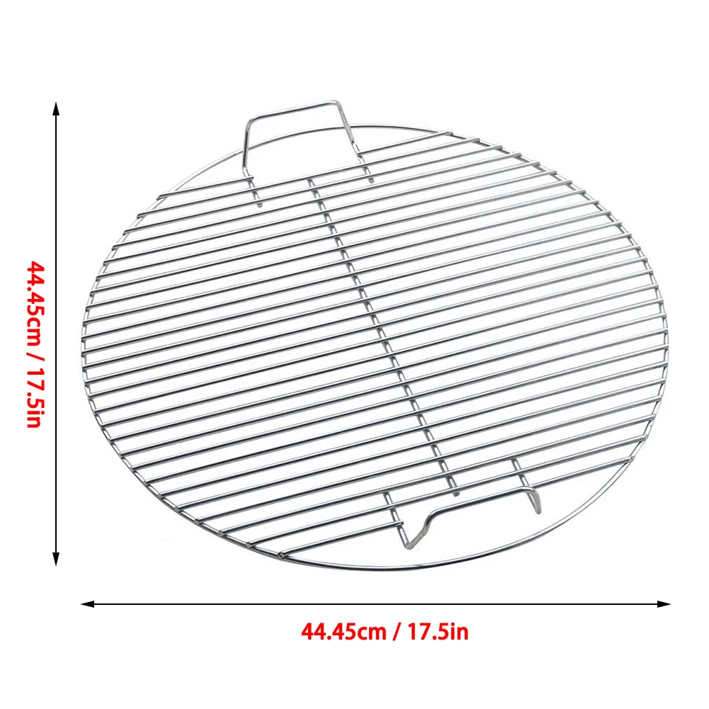 

Round Nonstick Heat Stainless Steel Barbecue Mesh Grill Grid Net Camping Tool