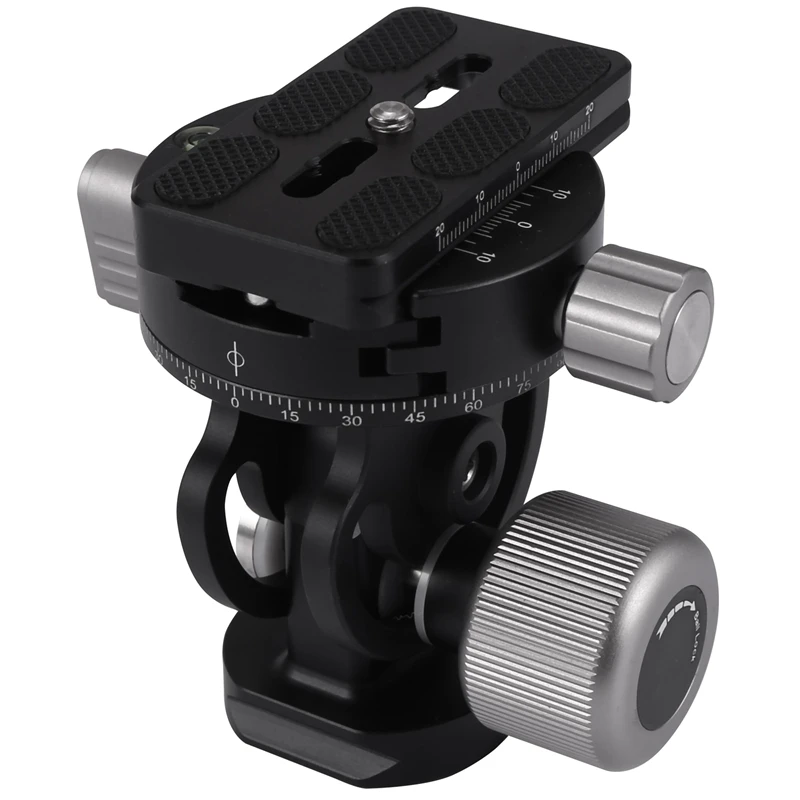 

Tripod Head Panoramic Bird Watching Photography Head with Quick Release Plate for Sirui L10 Rrs Mh-02