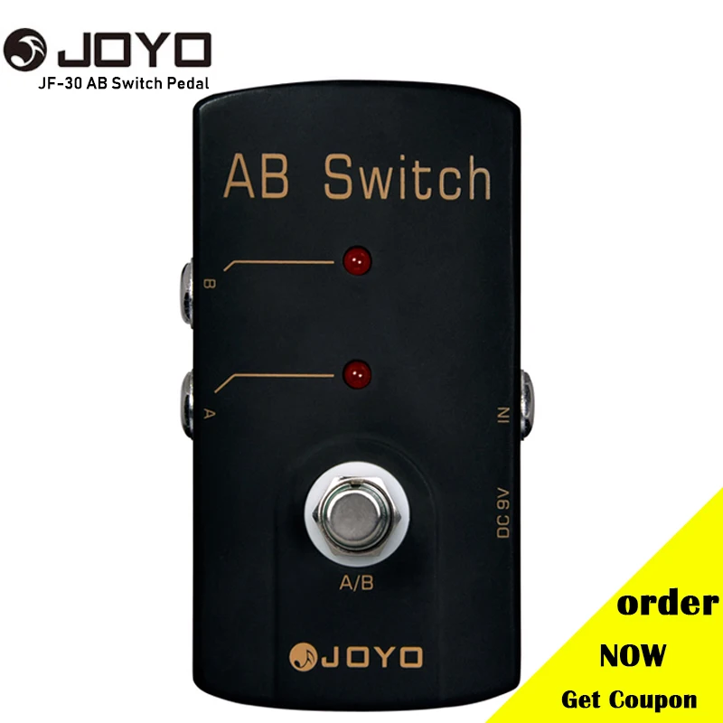 JOYO ab коробки гитарная педаль машинной вязки с селектор A/B переключатель для