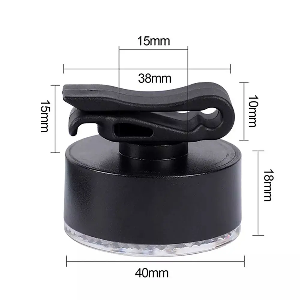 

Bicycle Tail Light USB Charging Mountain Bike Riding Equipment Accessories Colorful 500mAh Tail Light Night Warning Light Parts