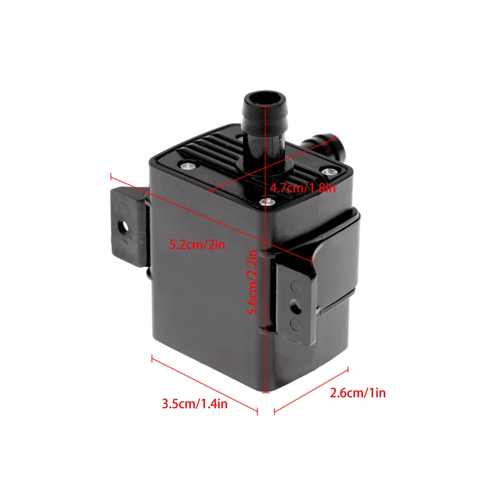 Новый Anself ультра-тихий мини водяной насос DC12V 4 2 Вт Бесщеточный Водяной масляный