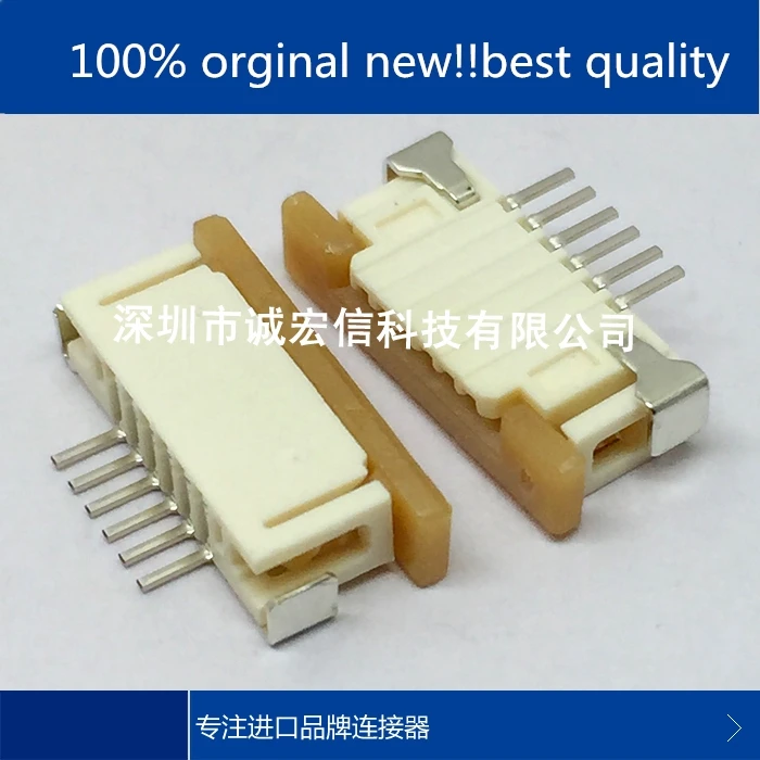 

10pcs 100% orginal new real stock 52271-0690 0522710690 1.0MM 6P zip lock connector