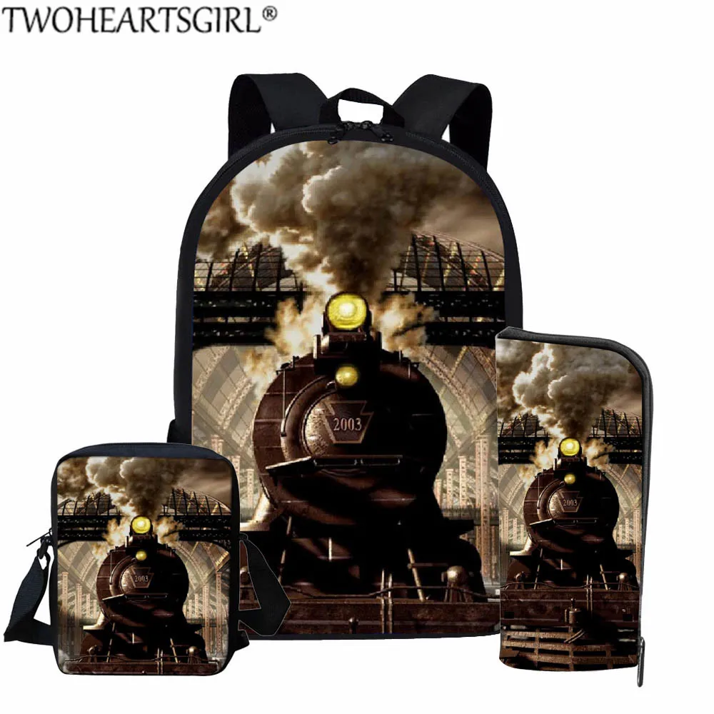 Школьный ранец twoheart sgirl с паровым шлейфом для мальчиков и девочек подростков